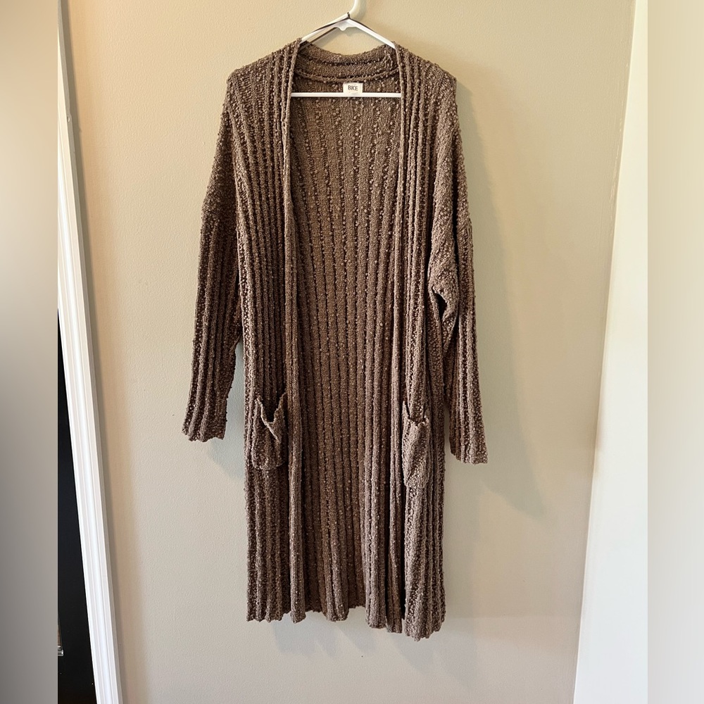 BKE long sweater duster from Buckle